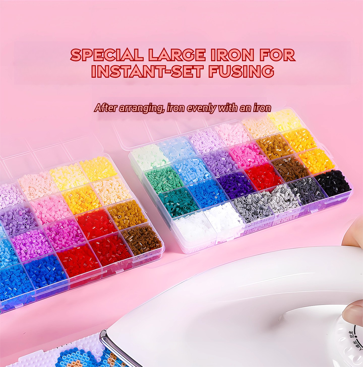 Mini Fuse Bead Kit: 2.6mm, DIY Craft Set