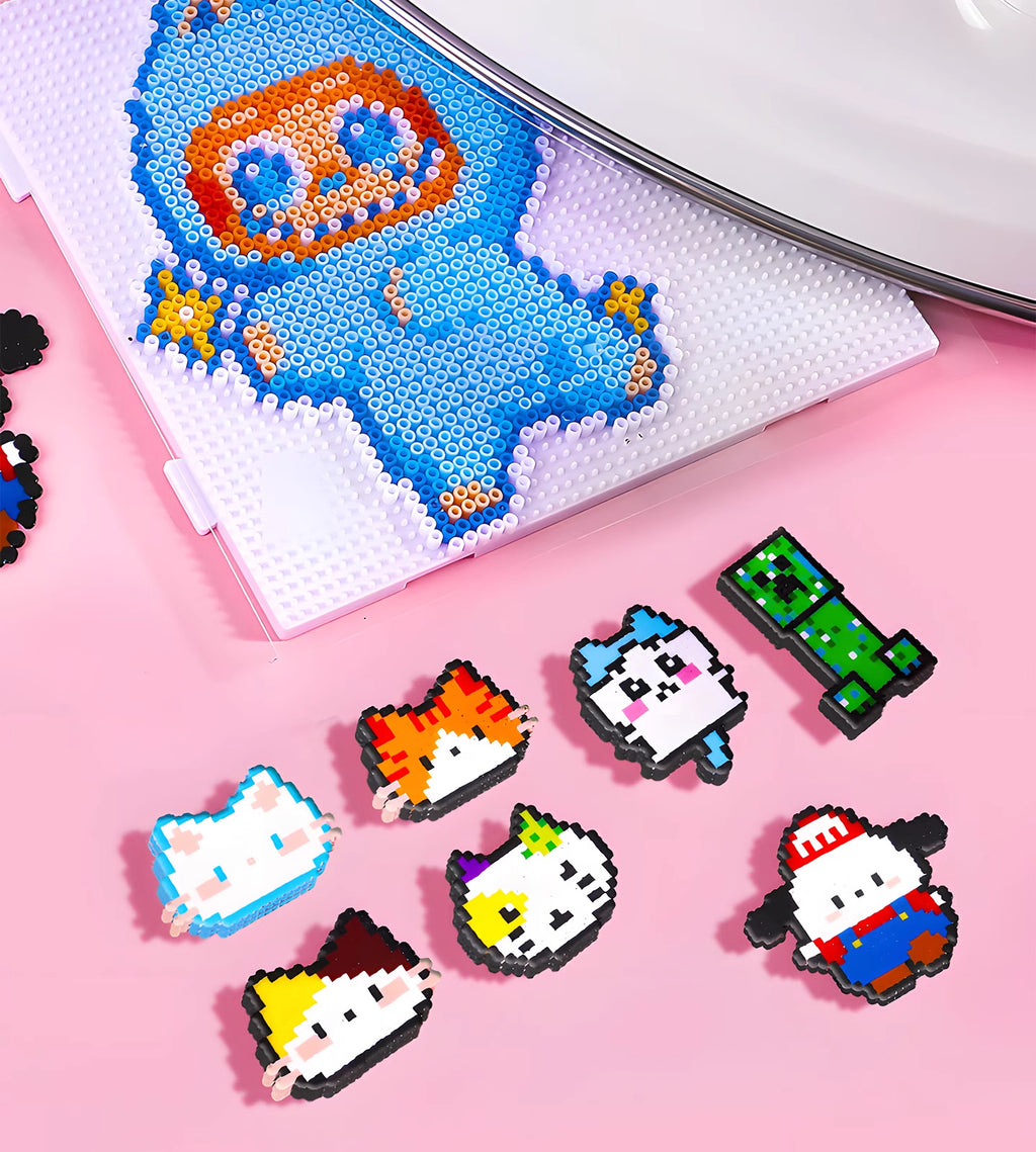 Mini Perler Bead Kit: 2.6mm DIY Craft Set