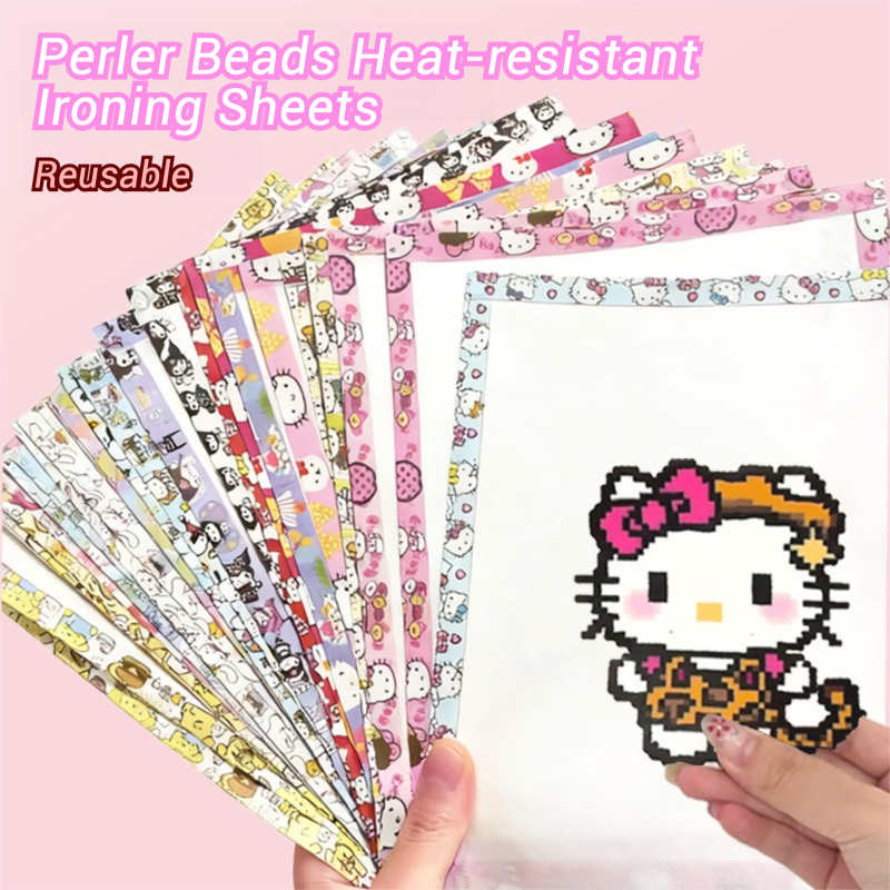 Framed Perler Beads Heat-Resistant Ironing Sheets