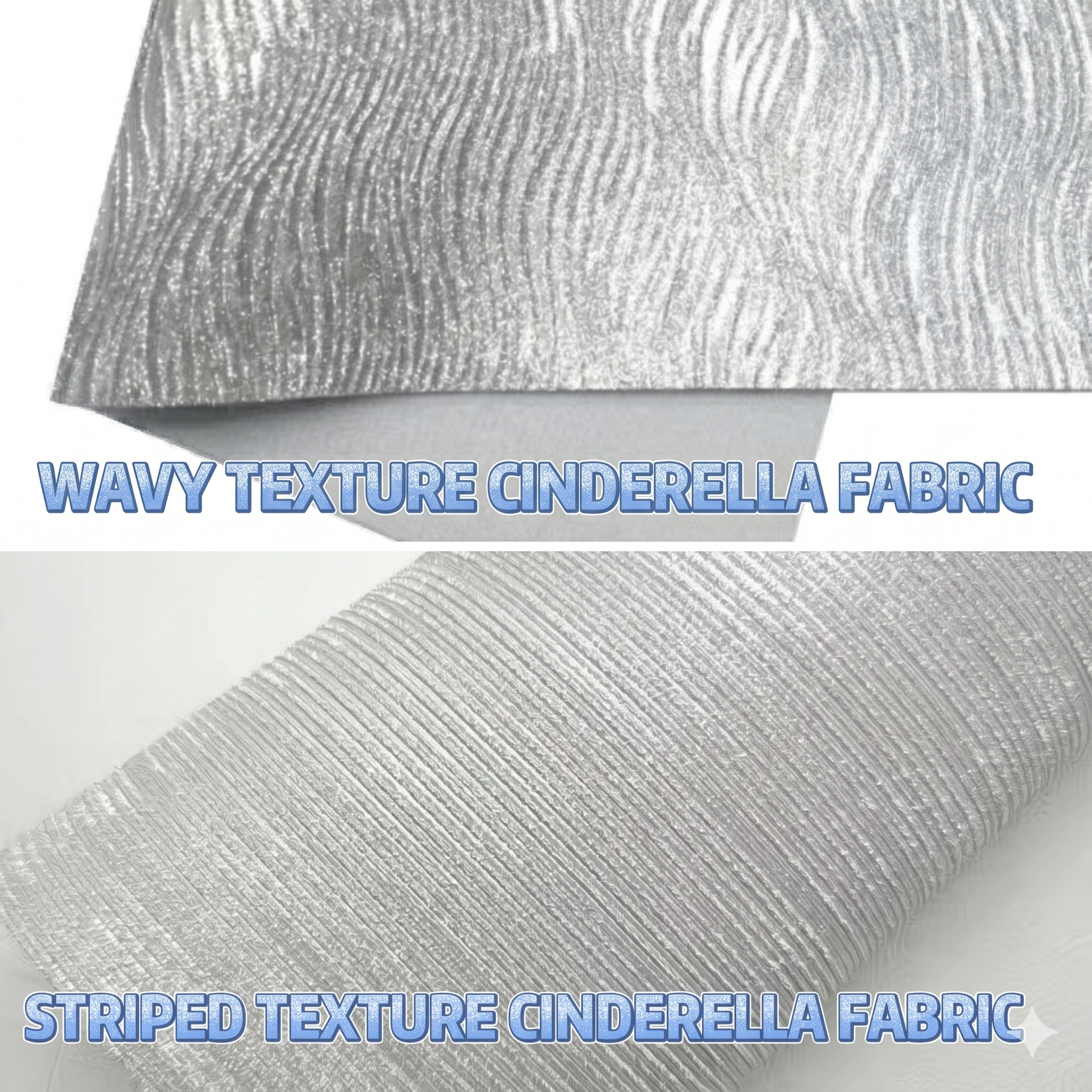 Multi-Texture Glitter Fabric