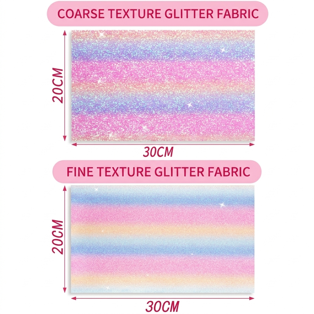 Multi-Texture Glitter Fabric
