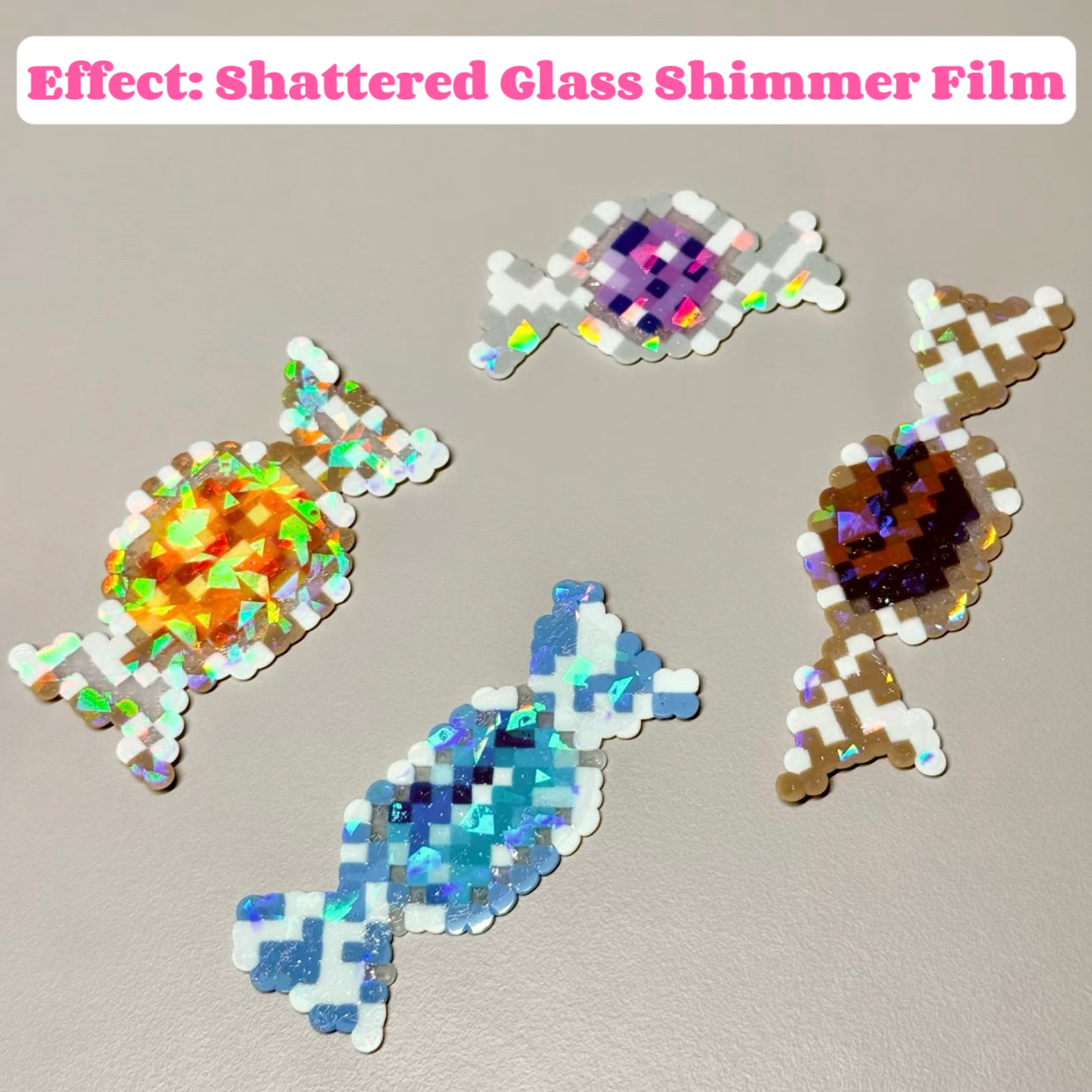 Perler Bead Shimmer Film Finishing Kit