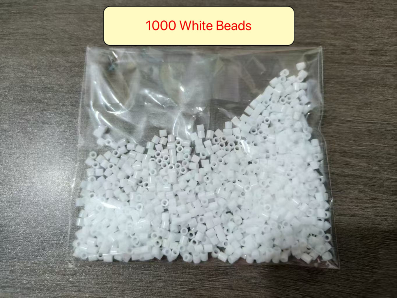 2.6mm Black and White Perler Bead Refills