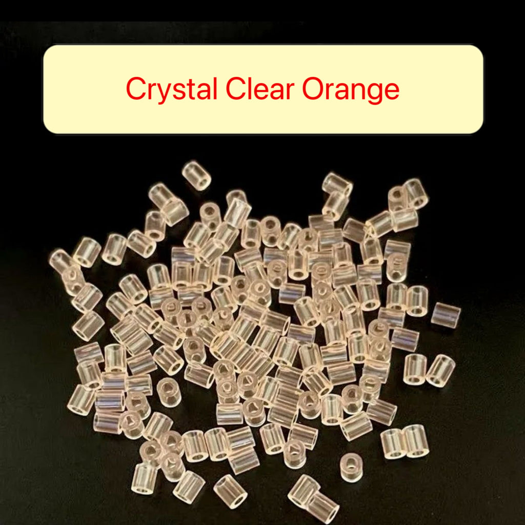 2.6mm Premium Crystal Clear Translucent Perler Beads