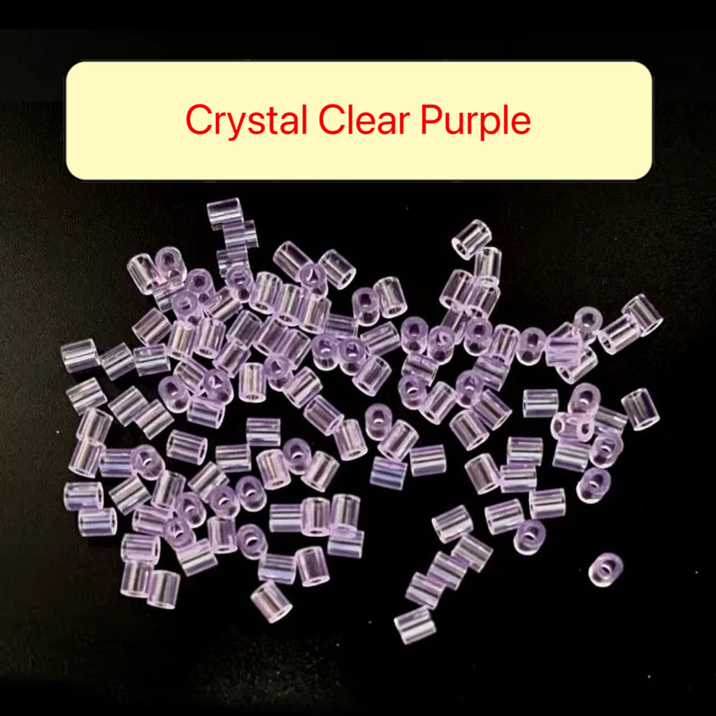 2.6mm Premium Crystal Clear Translucent Perler Beads