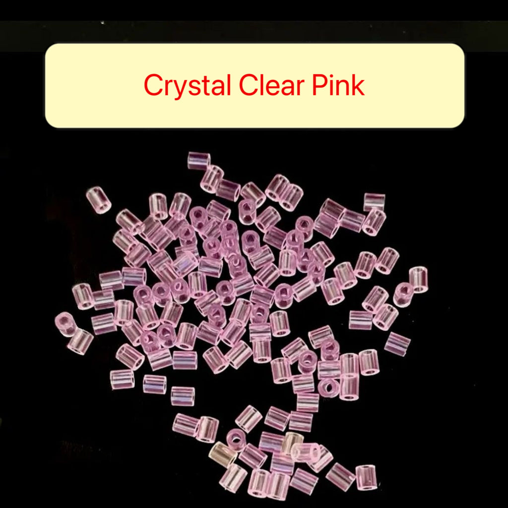 2.6mm Premium Crystal Clear Translucent Perler Beads