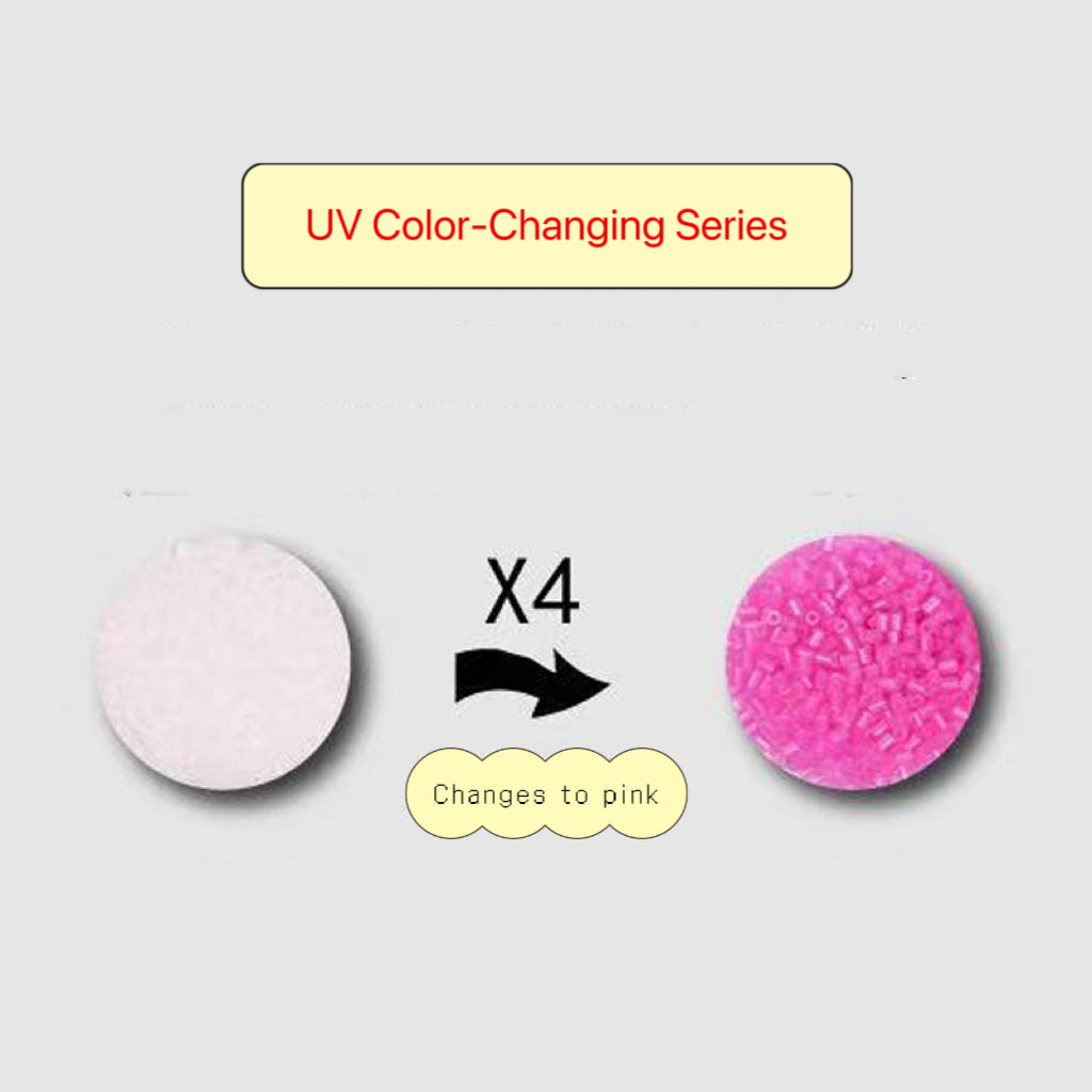 2.6mm Premium UV Color-Changing Perler Beads