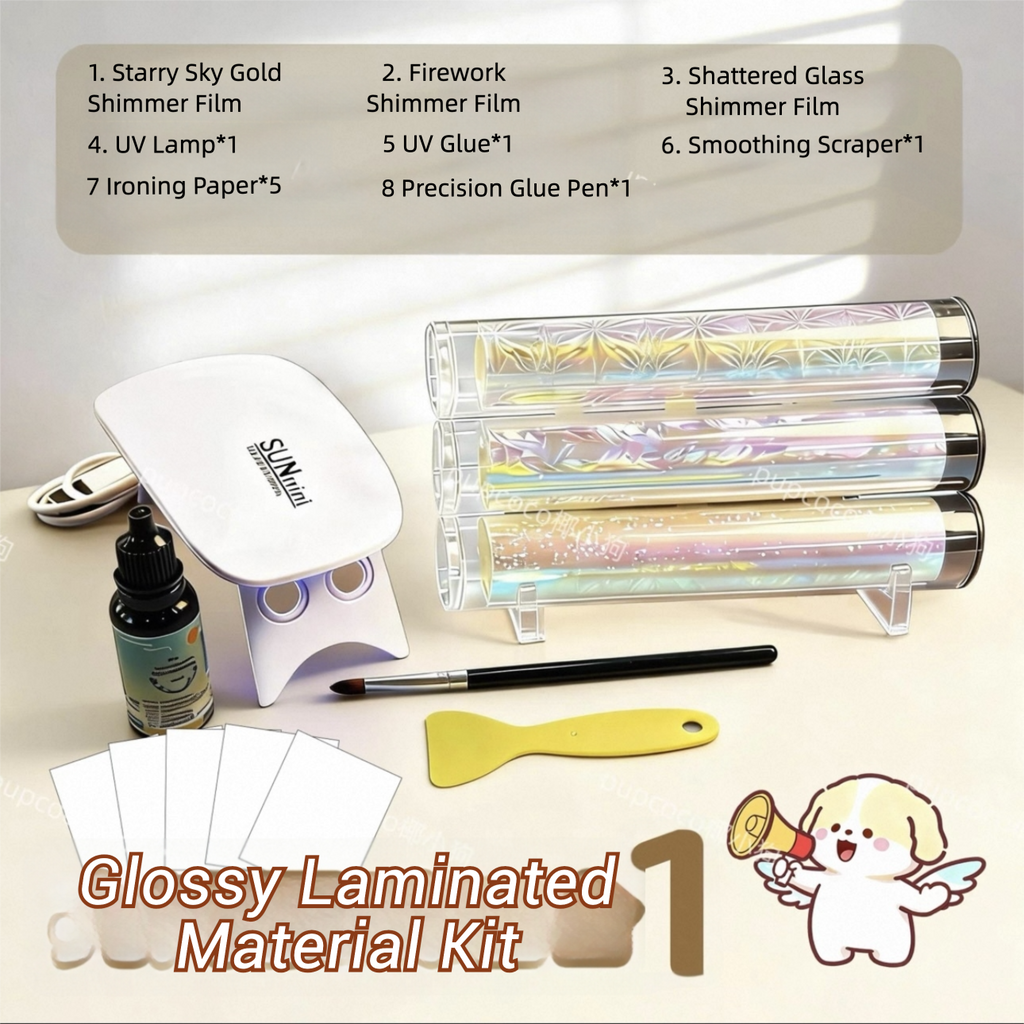Perler Bead Shimmer Film Finishing Kit